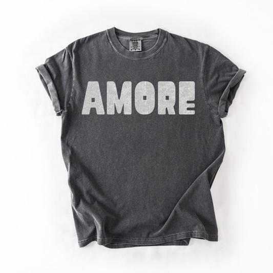 Amore Distressed Tee