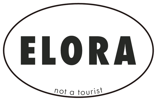 Elora - Not A Tourist Bumper Sticker