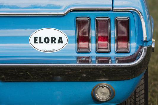 Elora - Not A Tourist Bumper Sticker